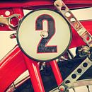 Detail van een klassieke Ducati Cucciolo motorfiets van Martin Bergsma thumbnail