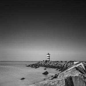 Vuurtoren pier Zuid van Johanna Blankenstein