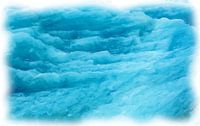 Blauer Gletscher von Maurice Dawson Miniaturansicht