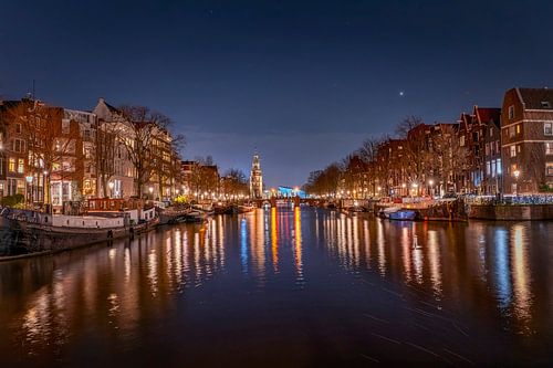Tour de Montelbaan depuis l'écluse de Saint-Antoine sur Bea Budai