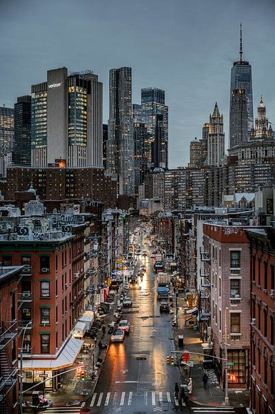 Lichter von Lower Manhattan von Karsten Rahn