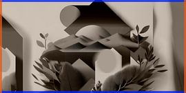 Abstrakte Landschaft von Irene Ibanez