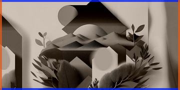 Abstract Landscape by Irene Ibanez