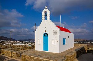 Kirche auf Mykonos, Griechenland