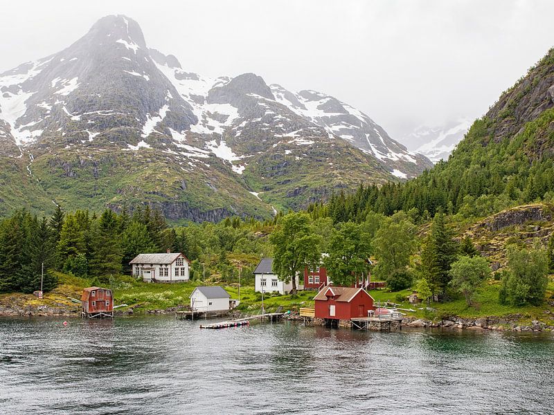 Norwegen - Trollfjord von Grafikdesign Manuel Groß