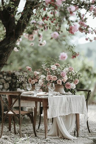 Where flowers dance | an oasis of romance and longing