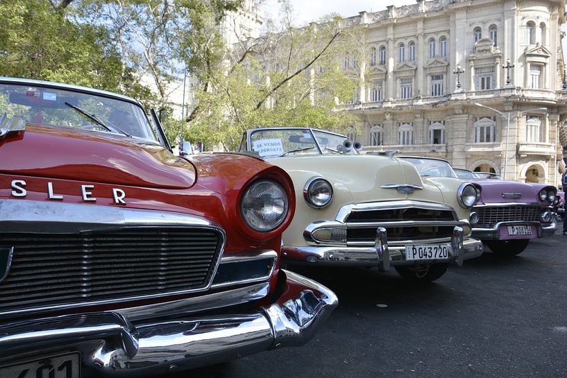Havana Klassieke Auto's van Bjorn Letink