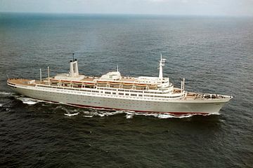 Passagiersschip SS Rotterdam 1959 van Roel Dijkstra