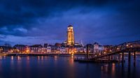 Deventer in het blauwe uurtje van Erik Veldkamp thumbnail