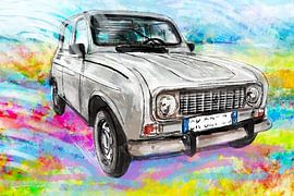 Renault 4 van Rinke Baaima