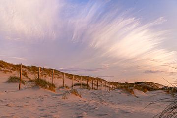Zonsondergang in de duinen van Piet Hein Schuijff