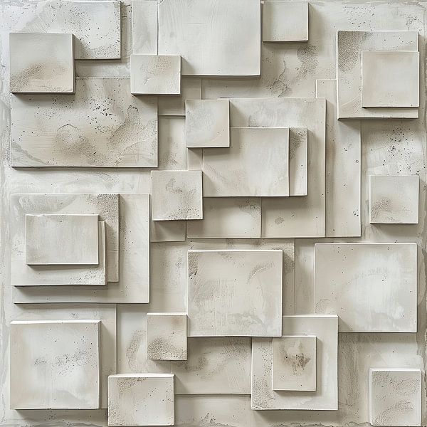 Concrete in squares by Bianca ter Riet