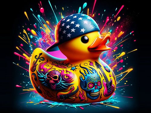 Badeente Quietscheente