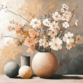 Stilleven met Bloemen 25.8122 van ARTEO Schilderijen