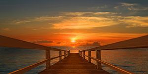 Auf direktem Weg zum Sonnenuntergang