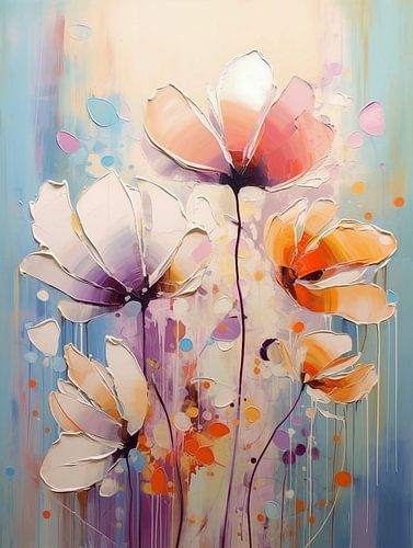 Flowers abstract by Bert Nijholt