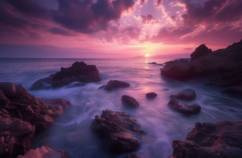 Am Strand von fernlichtsicht