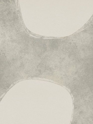 Formes organiques et textures dans des tons doux