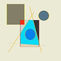 Modern, geometrie, minimalismus, abstrakt