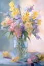 Pastell Blumenstrauß von Jacky Miniaturansicht