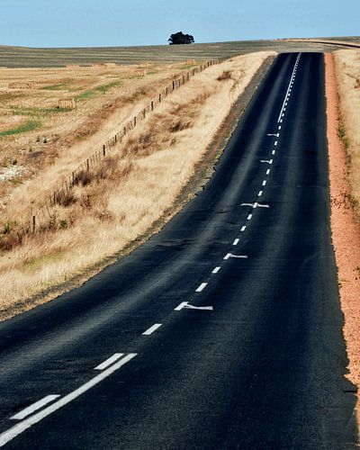 Landweg in Zuid-Afrika