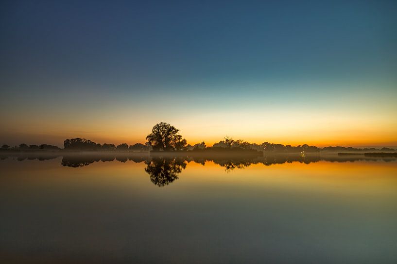 Zonsondergang natuurgebied Dakhorst by René Mondeel