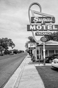 Supai Motel langs de Route 66 van Loek van de Loo
