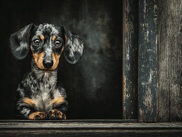 De Merle Teckel in het Oude Raamkozijn