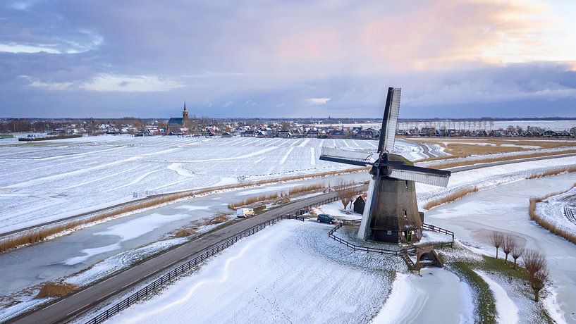 Winter in Holland van Peter Korevaar