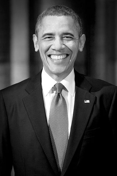 Barack Obama par Patrick van Emst