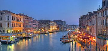 Grand Canal de Venise au crépuscule sur Rens Marskamp
