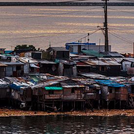 Manila slums von Brandon Lee Bouwman