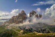 Tre Cime of Drei Zinnen in de Dolomieten Italië van Sjoerd van der Wal Fotografie thumbnail