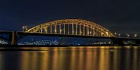 Waalbrug Nijmegen bei Nacht - 1 von Tux Photography Miniaturansicht