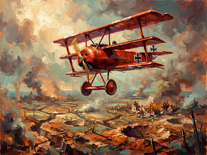 Red Baronn Fokker Dr.I Ascendant