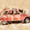 Oldtimer Ente von Peter Roder