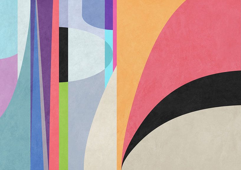 Geometrisch ontwerp 10 van Angel Estevez