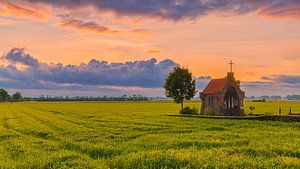 Sonnenuntergang an der Chapel on the Hill