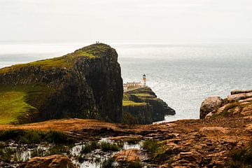 Schotland Neist Point Lighthouse van Bianca  Hinnen