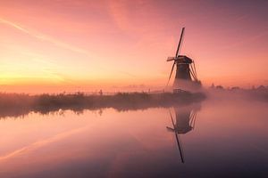 Zonsopkomst bij de molen van Ilya Korzelius