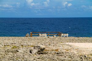 National Park Shete Boka auf Curacao.