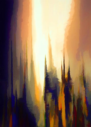 Abstrakte Landschaft 8