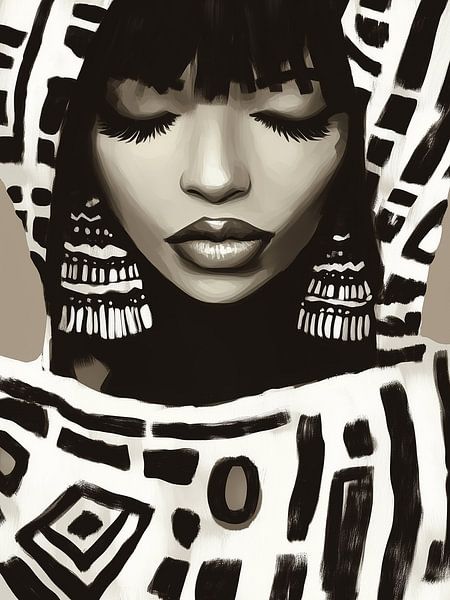 Modèles d'identité IV par Bianca ter Riet