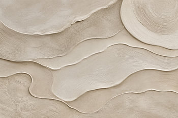 Undulating relief in sand