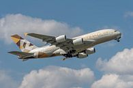 Etihad Airways Airbus A380 is opgestegen. van Jaap van den Berg thumbnail