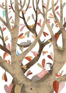 In the tree II by Judith Loske