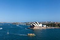 Australie Sydney Points de repère du centre des affaires de Sydney autour du port de Sydney surplomb par Tjeerd Kruse Aperçu