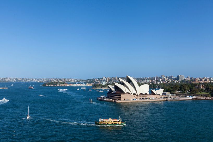 Australie Sydney Points de repère du centre des affaires de Sydney autour du port de Sydney surplomb par Tjeerd Kruse