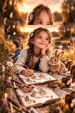 Dreamer in the Meadow – Rabbit