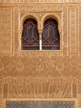 Alhambra - Wall detail by René Weijers